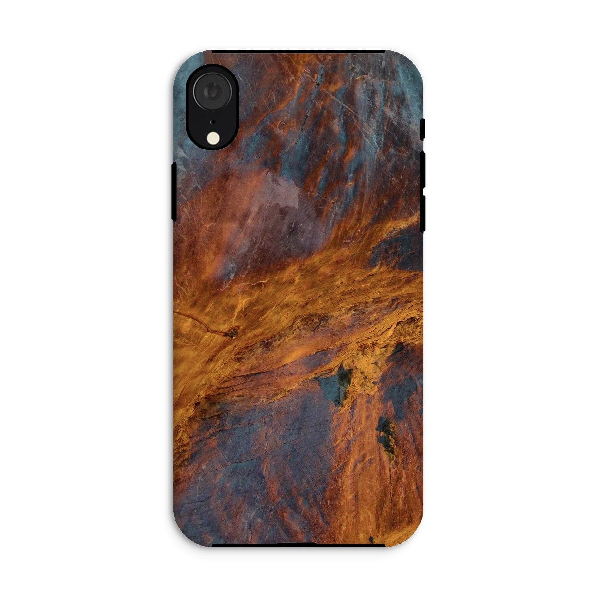 Casezest Mobile Phone Case for iPhone XR / Matte Golden Rock Design