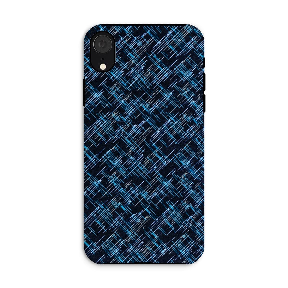 Casezest Mobile Phone Case for iPhone XR / Matte Inverted Petri Lines Design