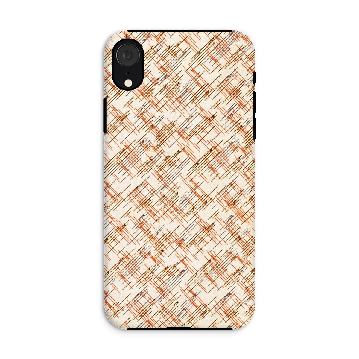 Casezest Mobile Phone Case for iPhone XR / Matte Petri Lines Design