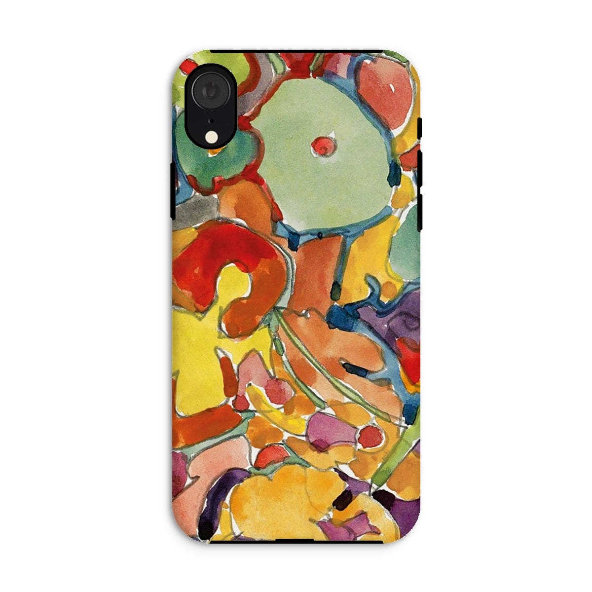 Casezest Mobile Phone Case for iPhone XR / Matte Stolk Flowers Design