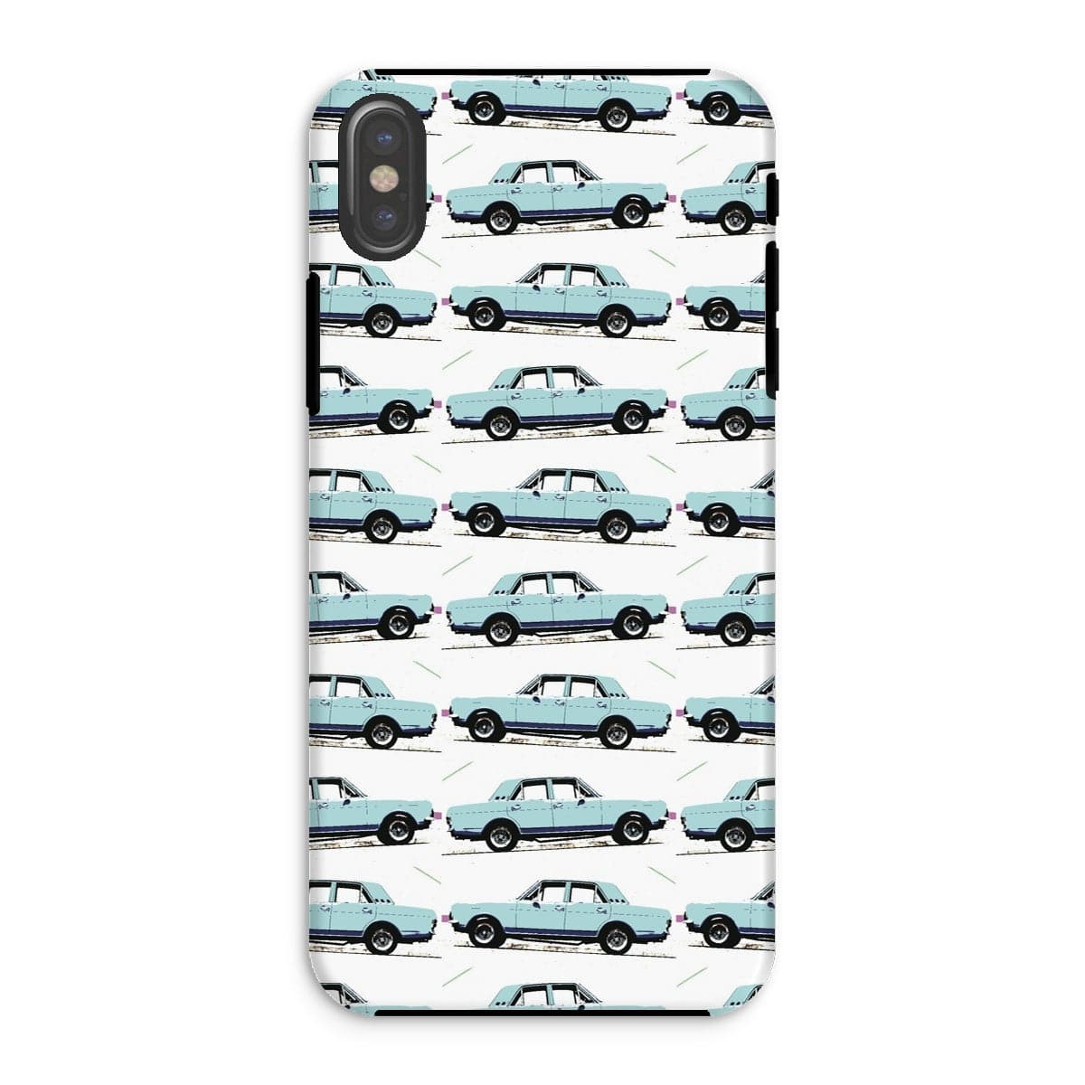 Casezest Mobile Phone Case for iPhone XS / Matte Malibu Sedan Design