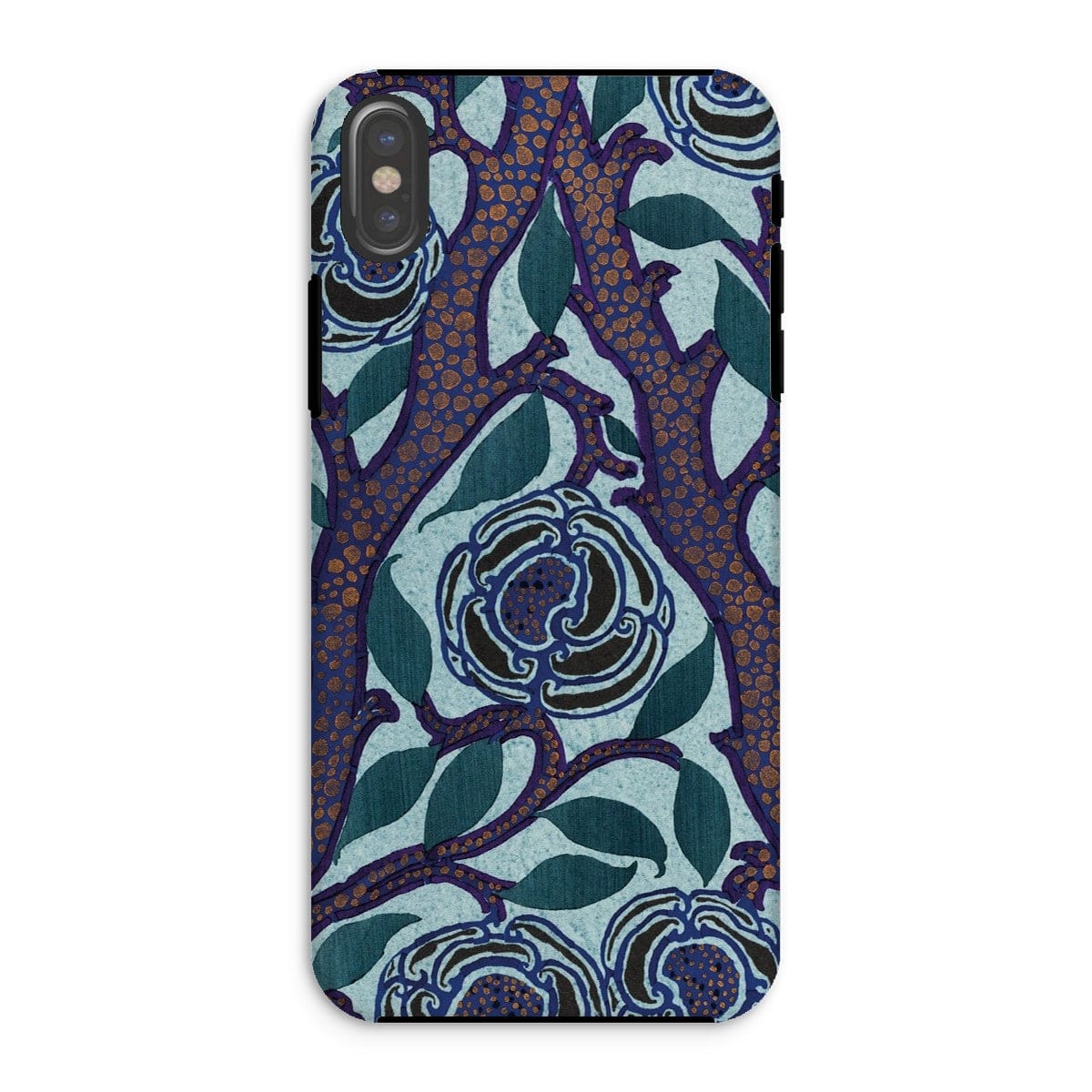 Casezest Mobile Phone Case for iPhone XS / Matte Séguy Samarkande 13 Design