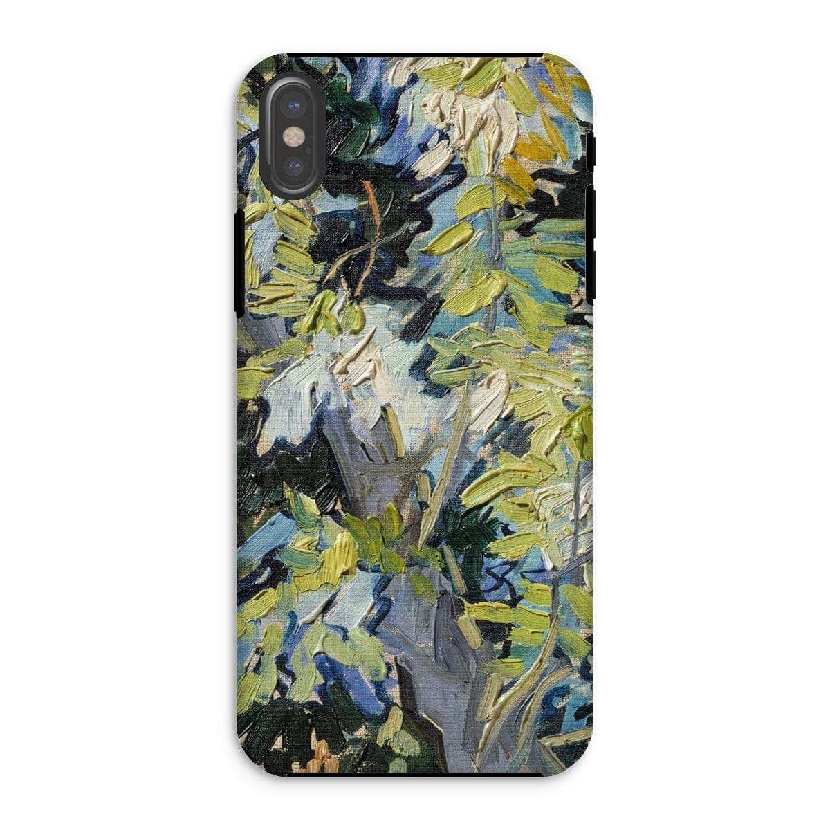 Casezest Mobile Phone Case for iPhone XS / Matte Van Gogh Acacia Design