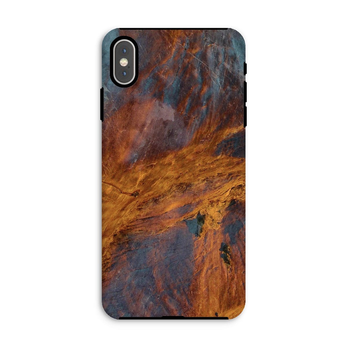 Casezest Mobile Phone Case for iPhone XS Max / Matte Golden Rock Design