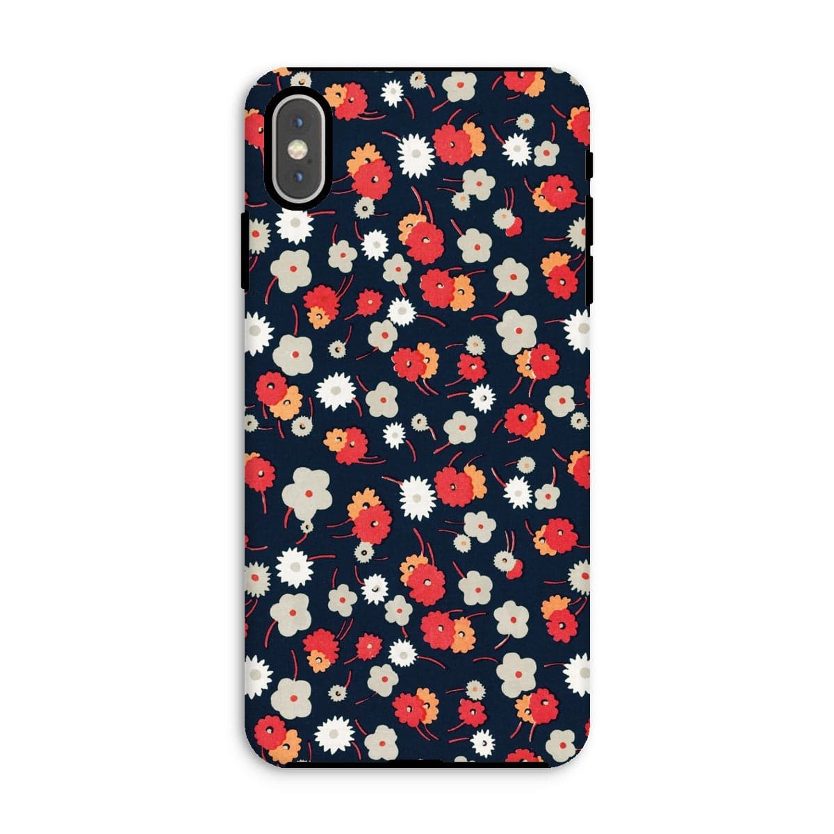 Casezest Mobile Phone Case for iPhone XS Max / Matte Goy Flowers Design