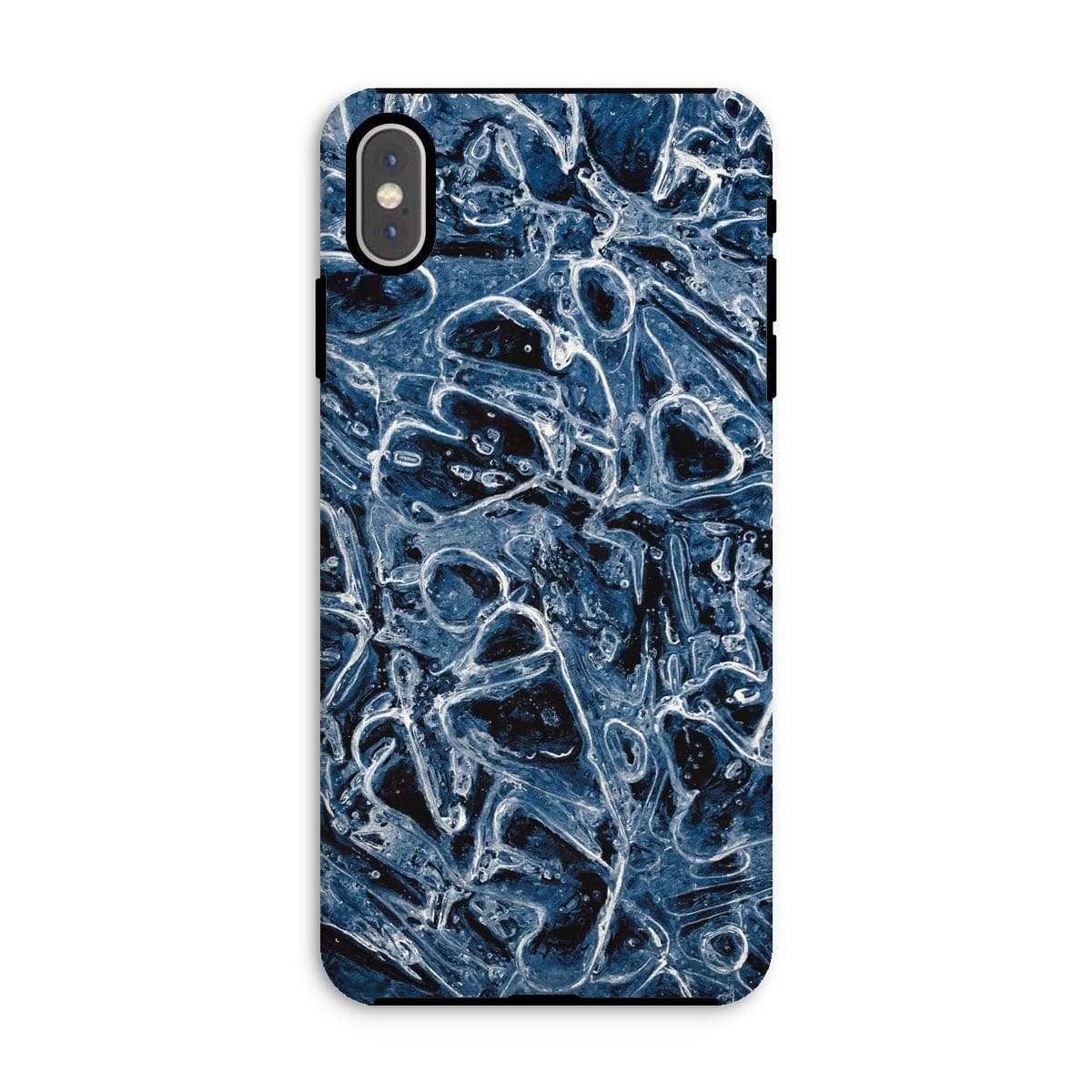 Casezest Mobile Phone Case for iPhone XS Max / Matte Ice Flow Design