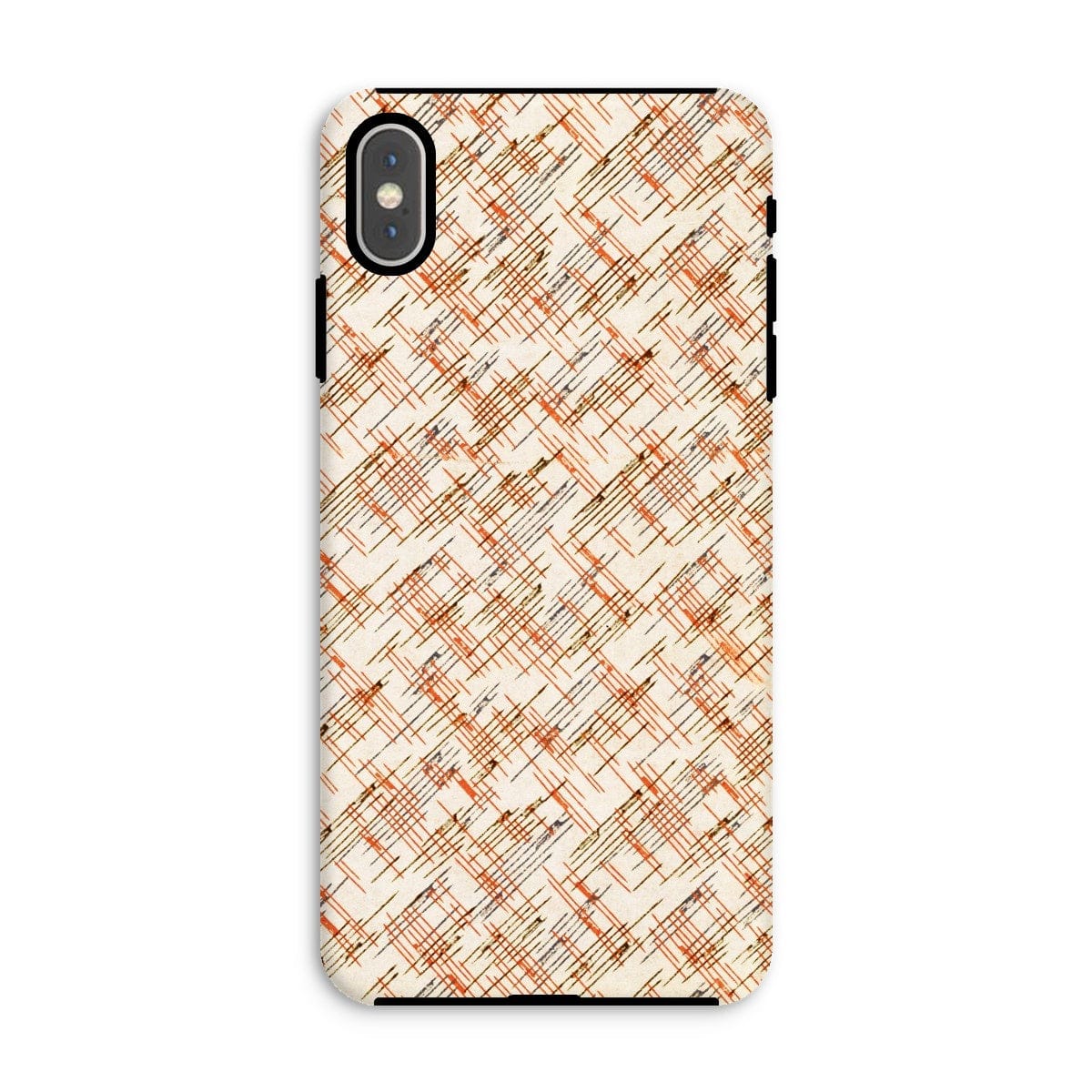 Casezest Mobile Phone Case for iPhone XS Max / Matte Petri Lines Design