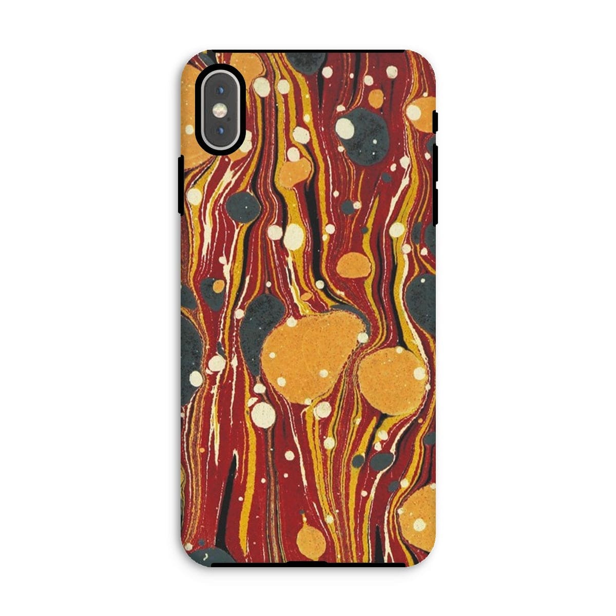 Casezest Mobile Phone Case for iPhone XS Max / Matte Pope Painted Paper Design