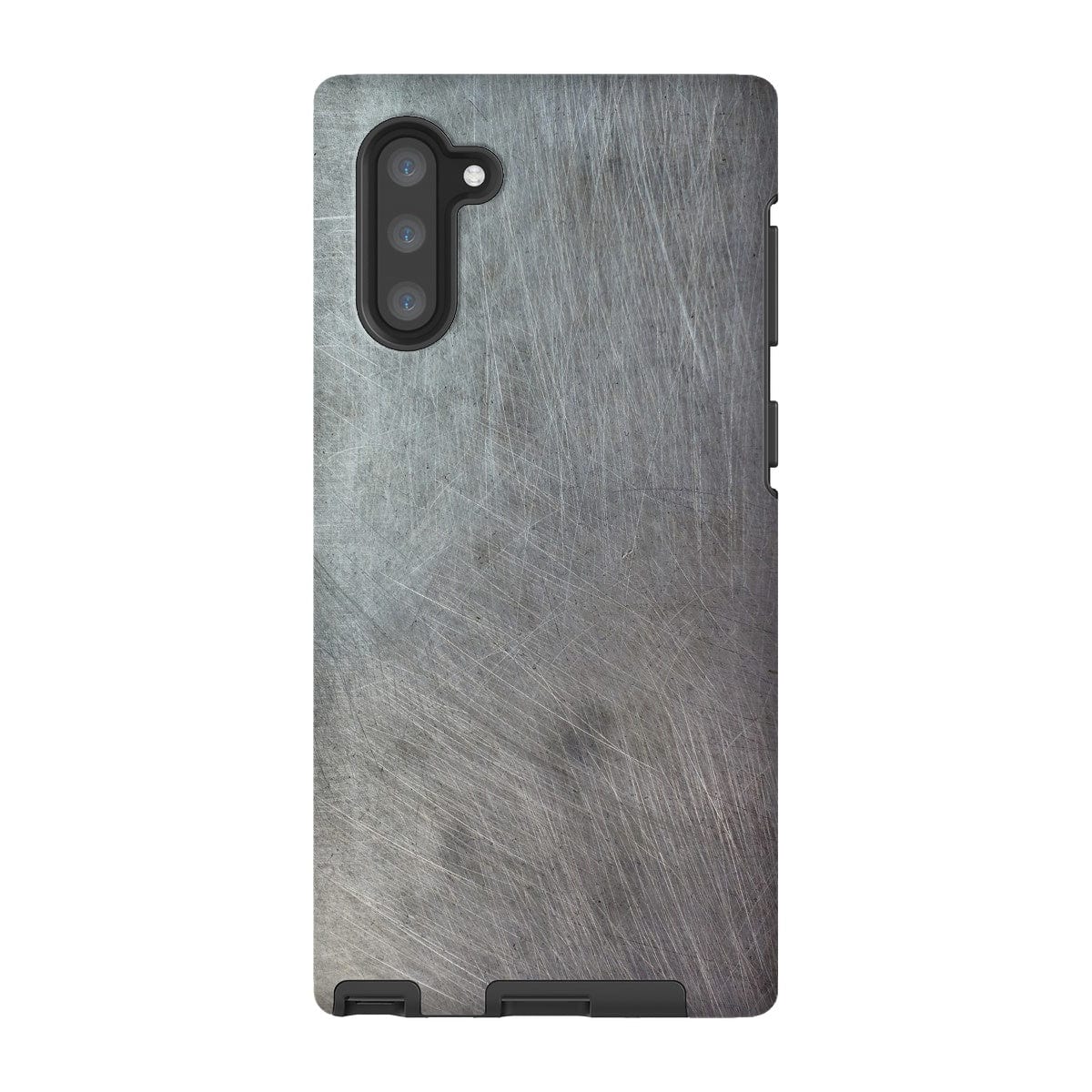 Casezest Mobile Phone Case for Samsung Galaxy Note 10 / Matte Scratched Metal Design