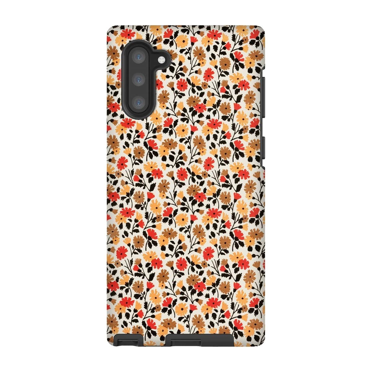 Casezest Mobile Phone Case for Samsung Galaxy Note 10 / Matte Small Flower Art Design