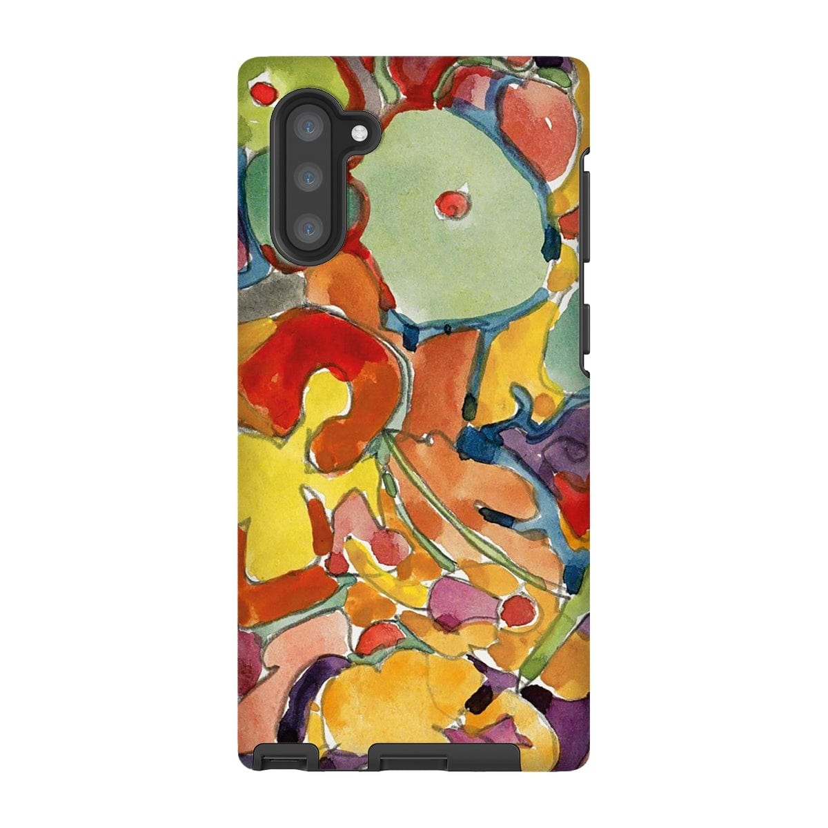 Casezest Mobile Phone Case for Samsung Galaxy Note 10 / Matte Stolk Flowers Design