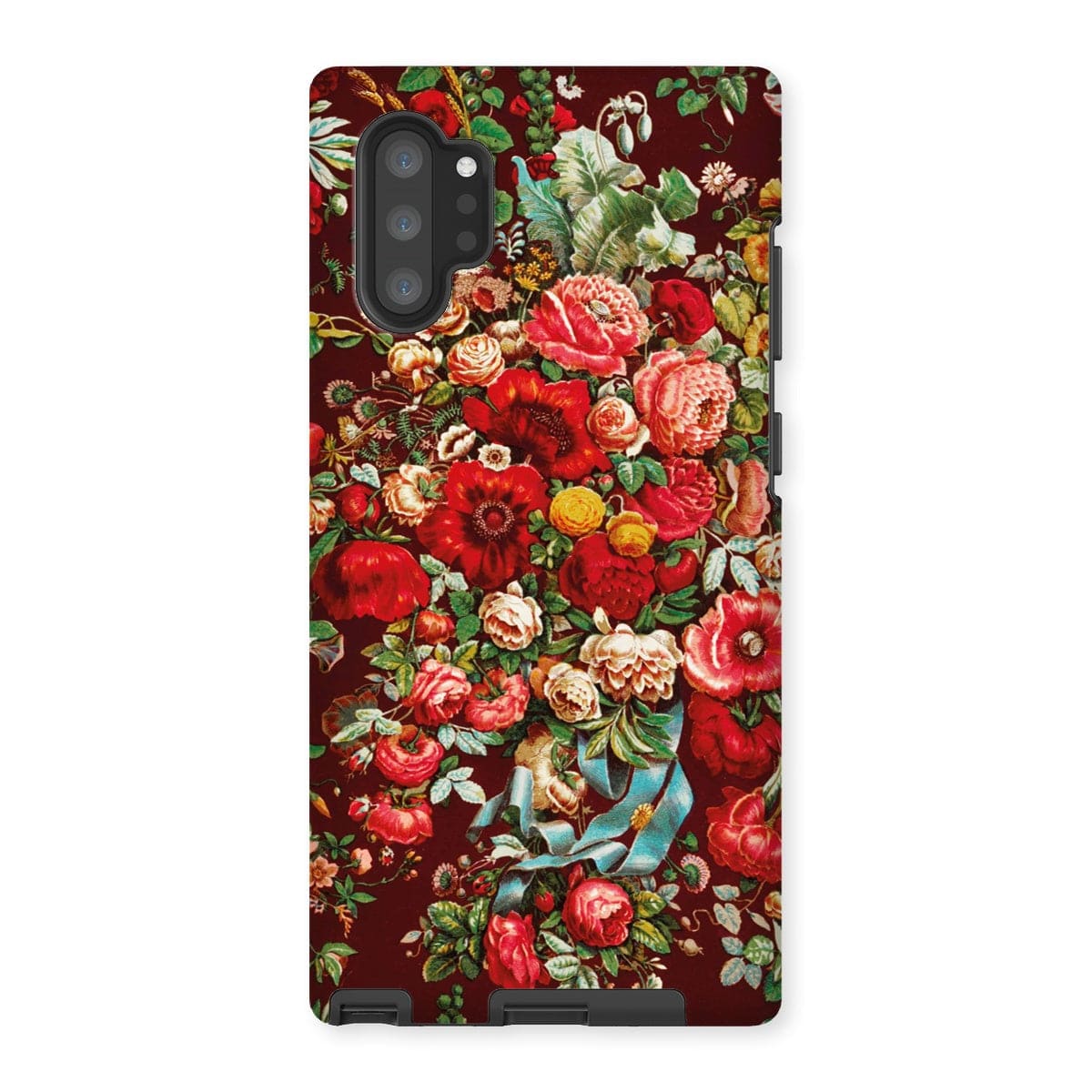 Casezest Mobile Phone Case for Samsung Galaxy Note 10P / Matte Chintz Bouquet Design