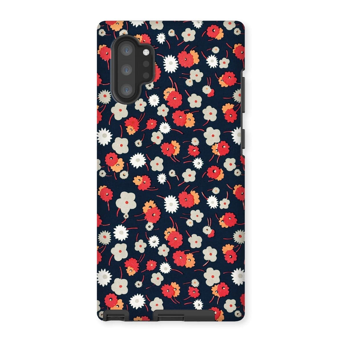 Casezest Mobile Phone Case for Samsung Galaxy Note 10P / Matte Goy Flowers Design