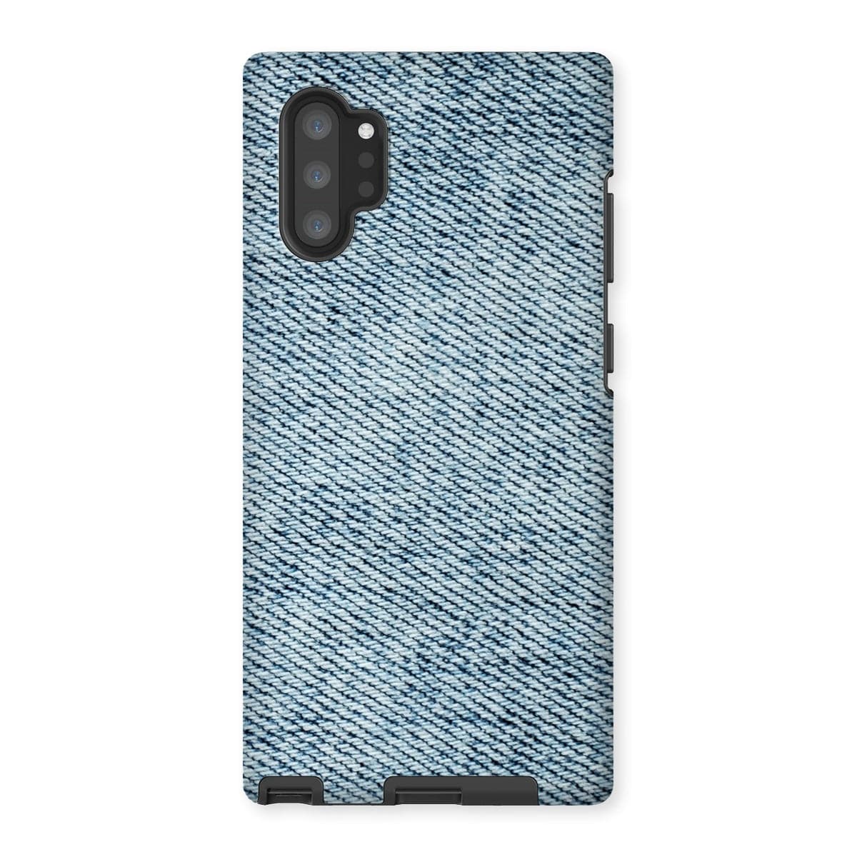 Casezest Mobile Phone Case for Samsung Galaxy Note 10P / Matte Light Blue Denim Design