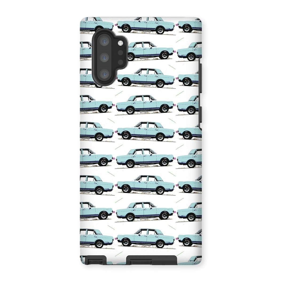 Casezest Mobile Phone Case for Samsung Galaxy Note 10P / Matte Malibu Sedan Design