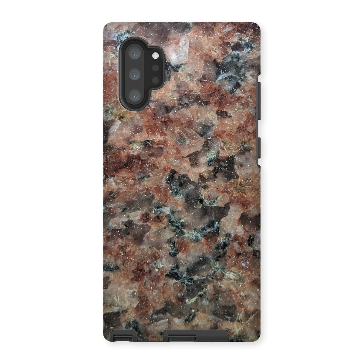 Casezest Mobile Phone Case for Samsung Galaxy Note 10P / Matte Pink Granite Slab Design