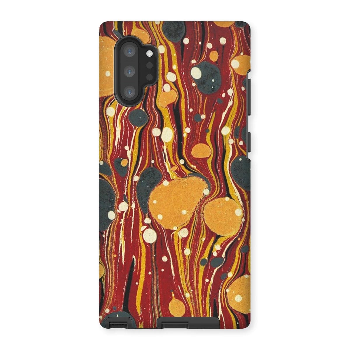 Casezest Mobile Phone Case for Samsung Galaxy Note 10P / Matte Pope Painted Paper Design