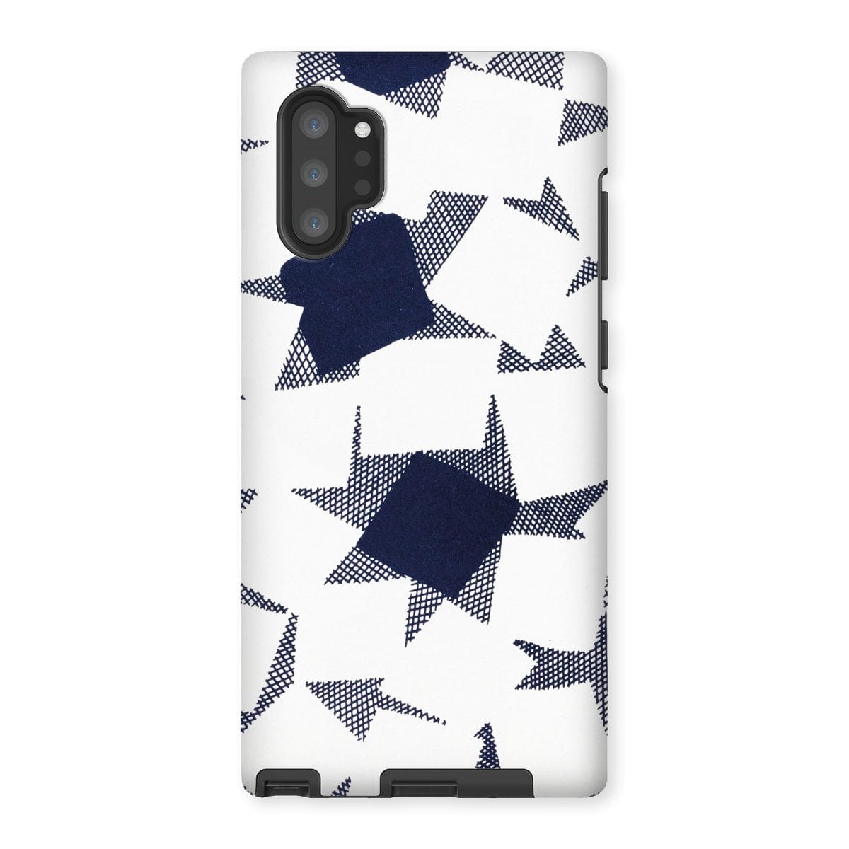 Casezest Mobile Phone Case for Samsung Galaxy Note 10P / Matte Rouit Abstract Design