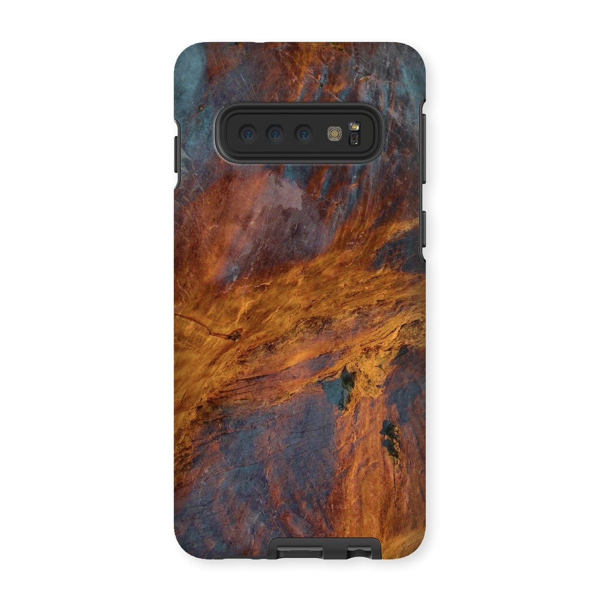 Casezest Mobile Phone Case for Samsung Galaxy S10 / Matte Golden Rock Design