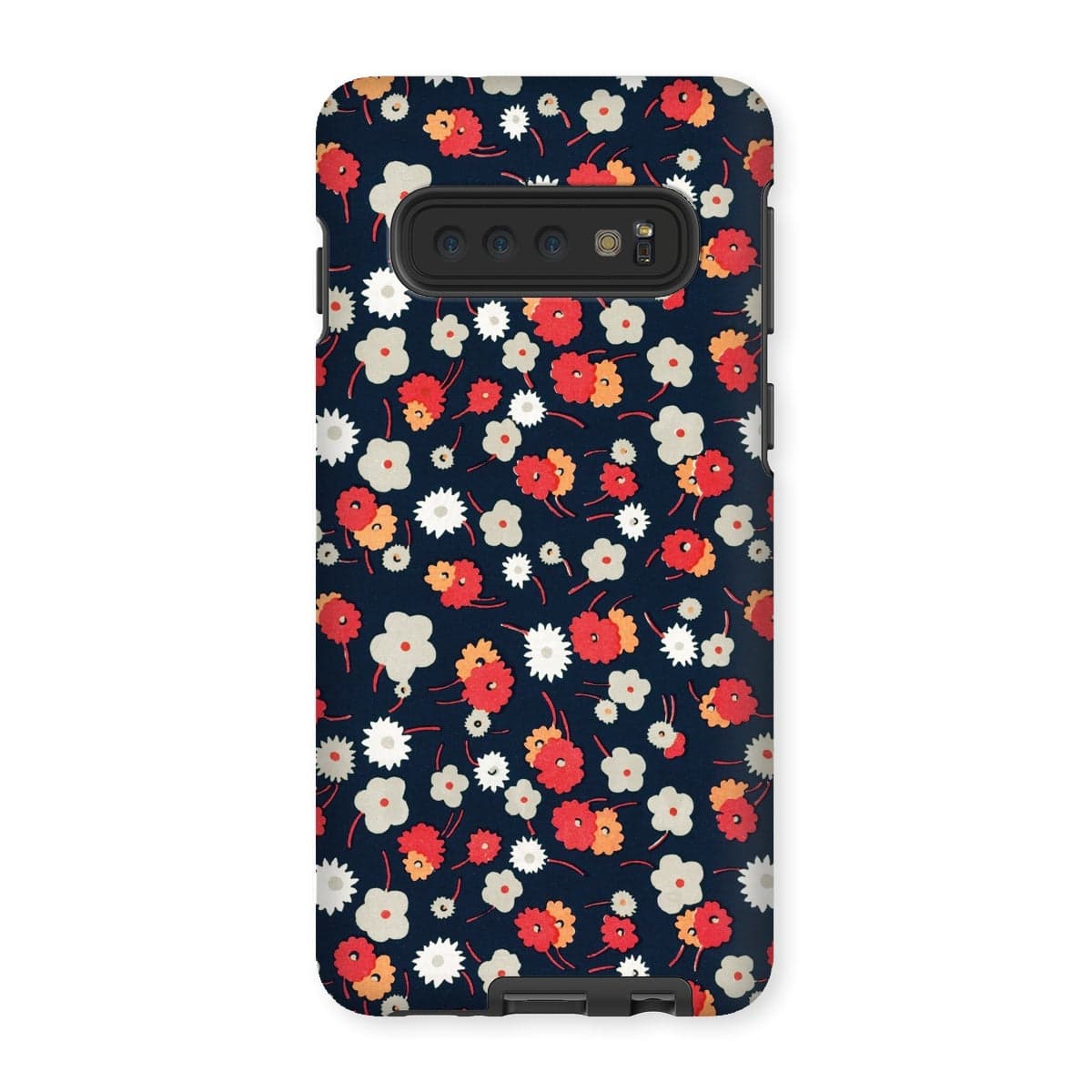 Casezest Mobile Phone Case for Samsung Galaxy S10 / Matte Goy Flowers Design