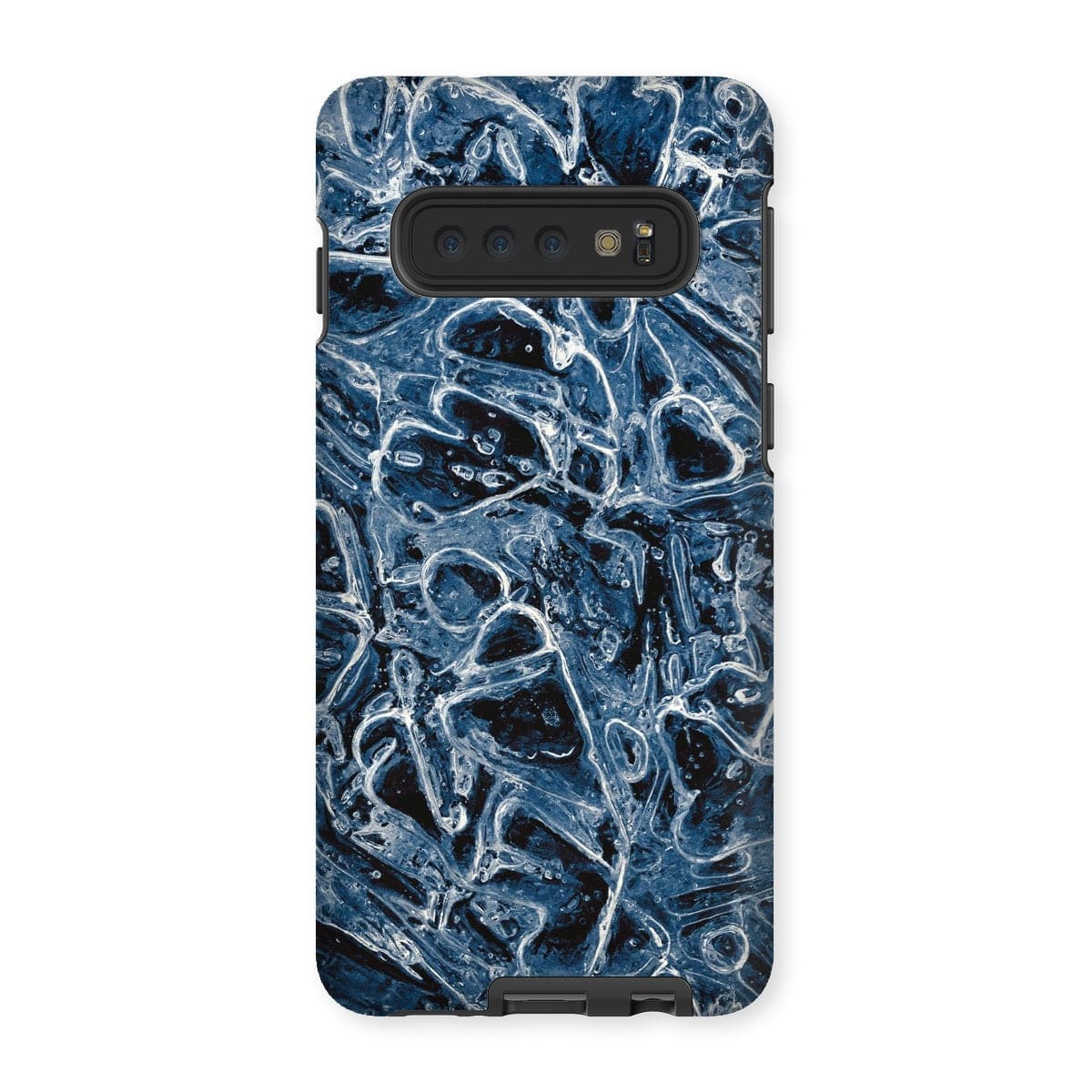 Casezest Mobile Phone Case for Samsung Galaxy S10 / Matte Ice Flow Design