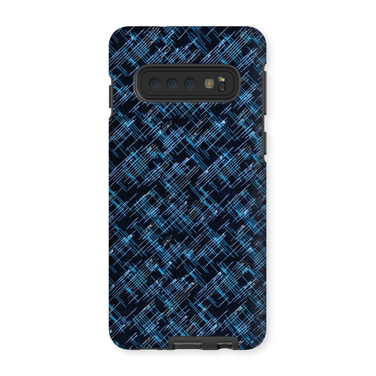 Casezest Mobile Phone Case for Samsung Galaxy S10 / Matte Inverted Petri Lines Design