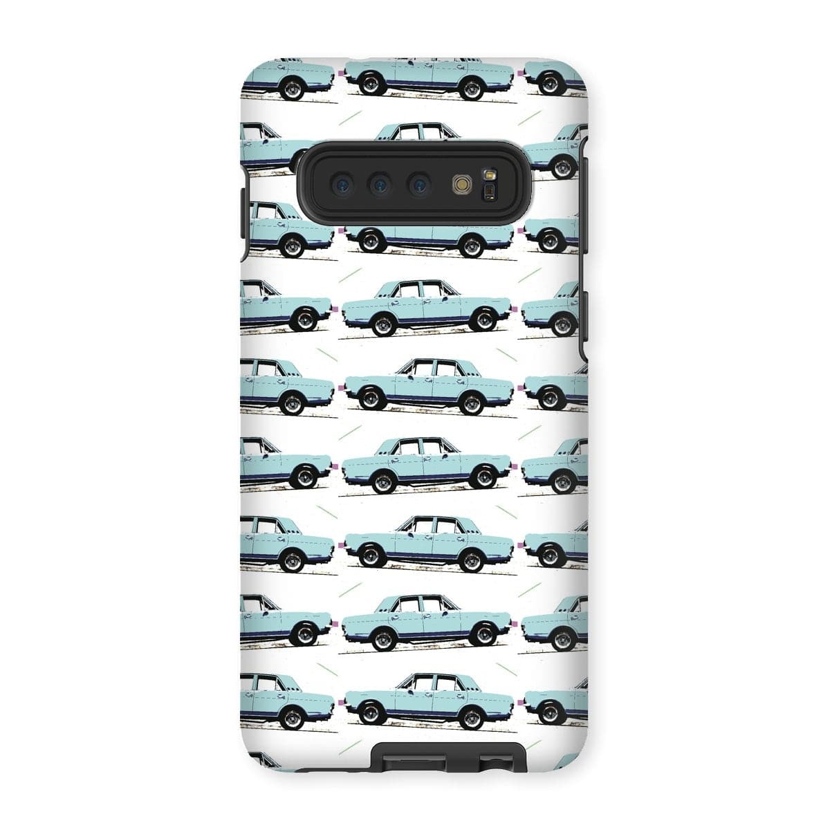 Casezest Mobile Phone Case for Samsung Galaxy S10 / Matte Malibu Sedan Design