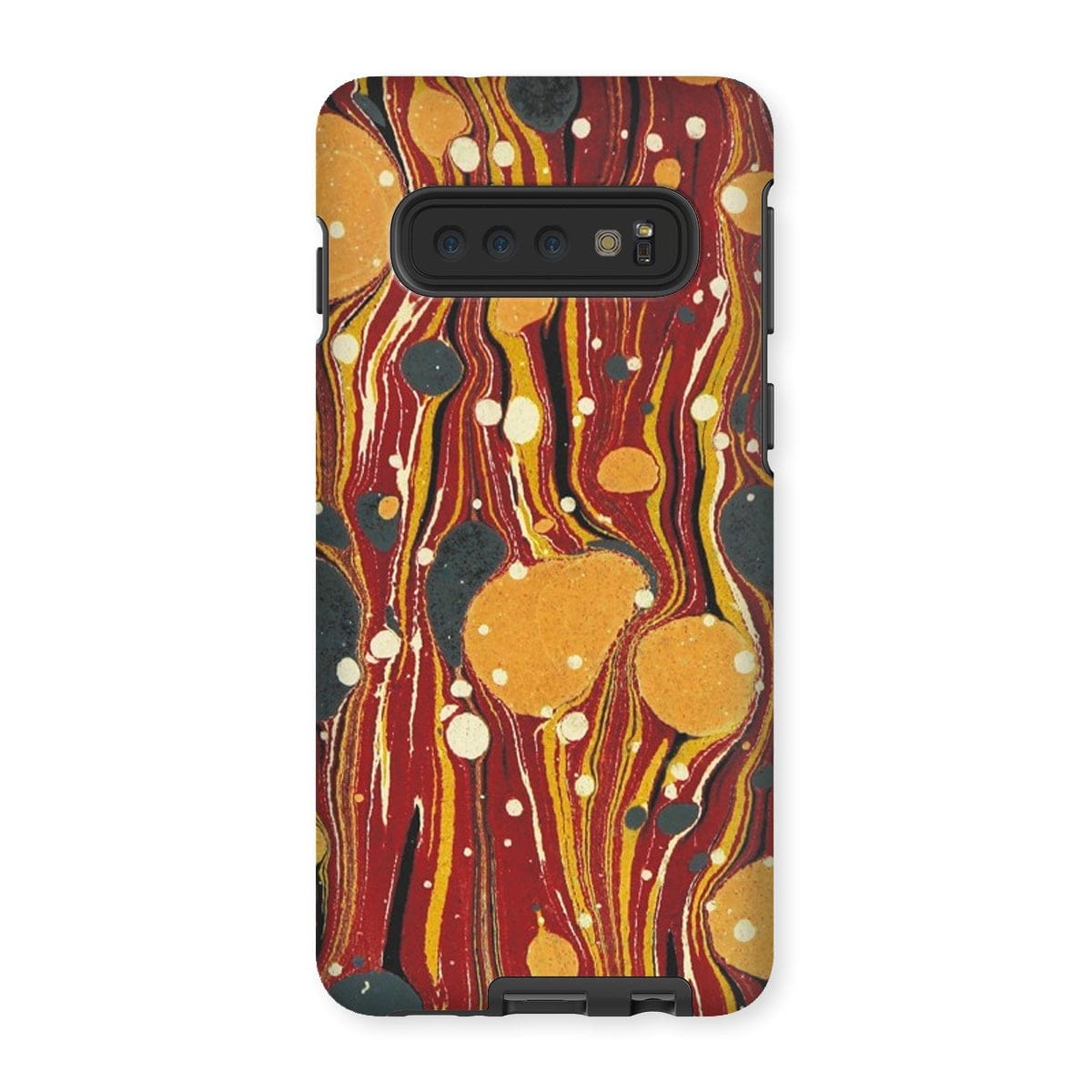 Casezest Mobile Phone Case for Samsung Galaxy S10 / Matte Pope Painted Paper Design