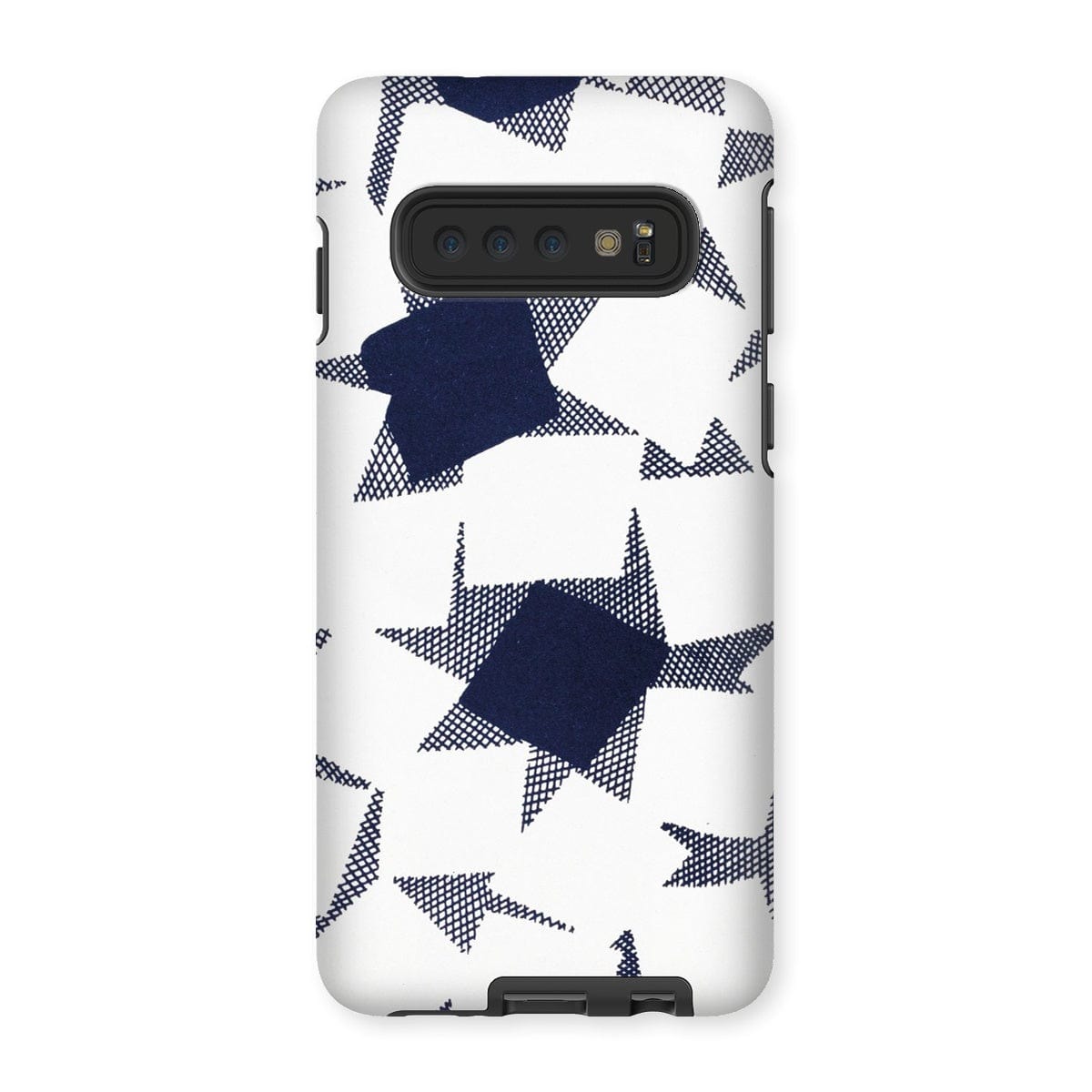 Casezest Mobile Phone Case for Samsung Galaxy S10 / Matte Rouit Abstract Design