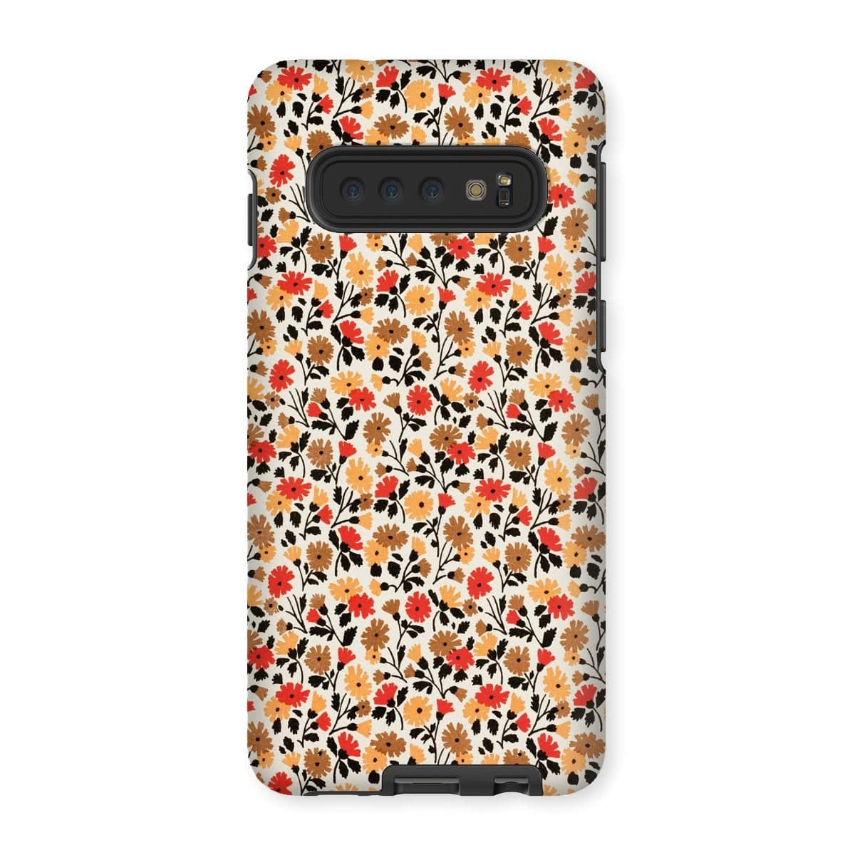 Casezest Mobile Phone Case for Samsung Galaxy S10 / Matte Small Flower Art Design