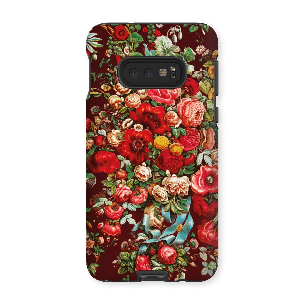 Casezest Mobile Phone Case for Samsung Galaxy S10E / Matte Chintz Bouquet Design