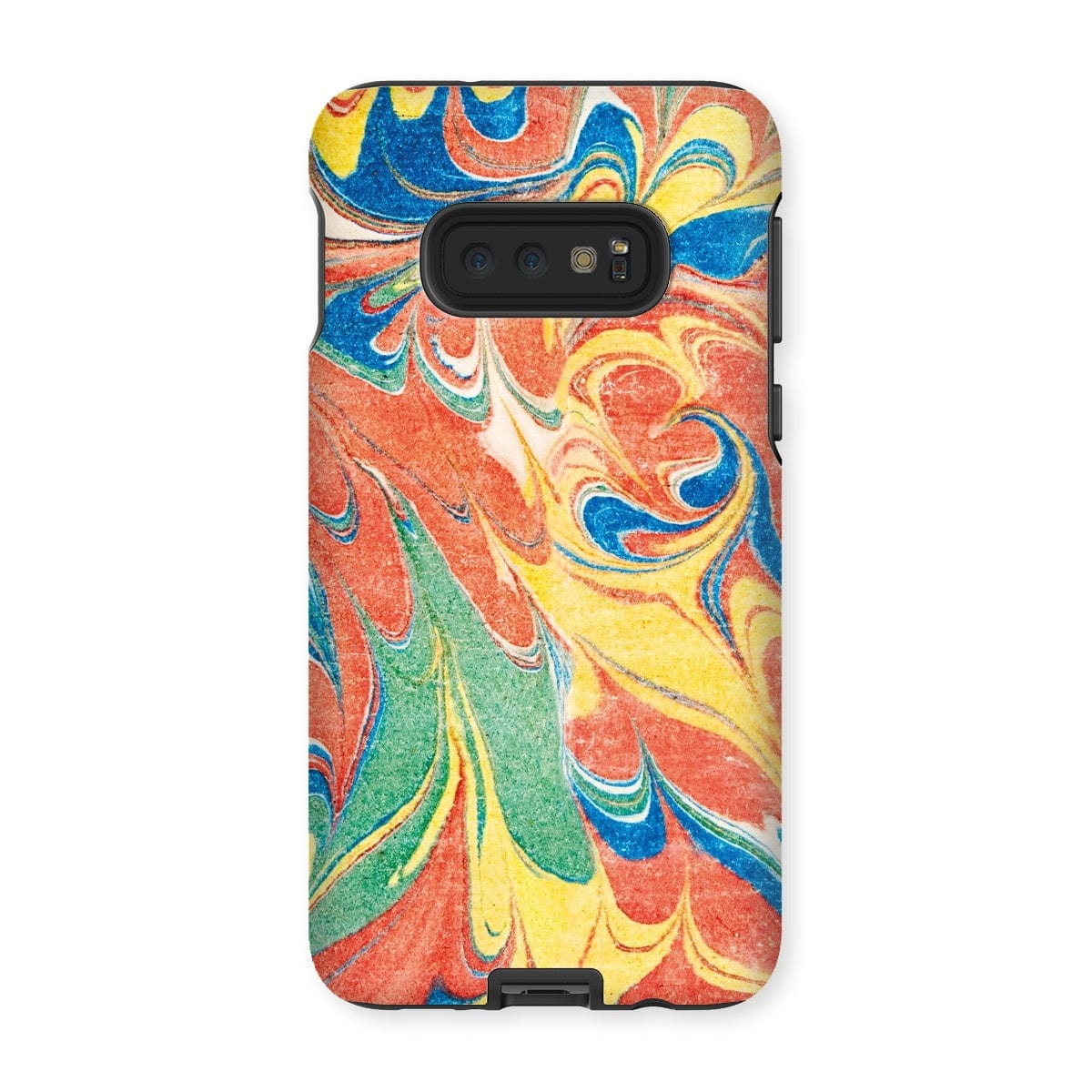 Casezest Mobile Phone Case for Samsung Galaxy S10E / Matte Faded Endpaper Design