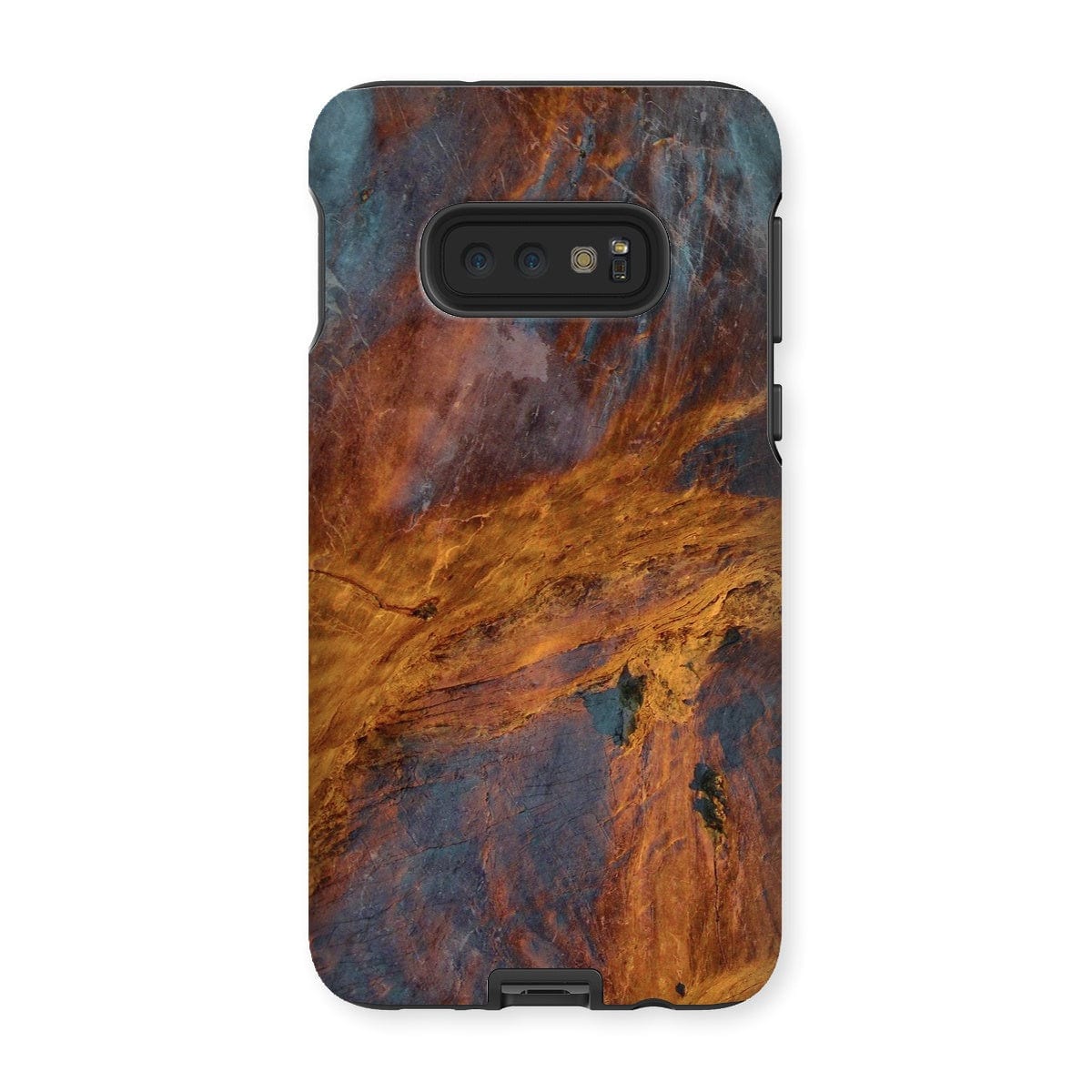 Casezest Mobile Phone Case for Samsung Galaxy S10E / Matte Golden Rock Design