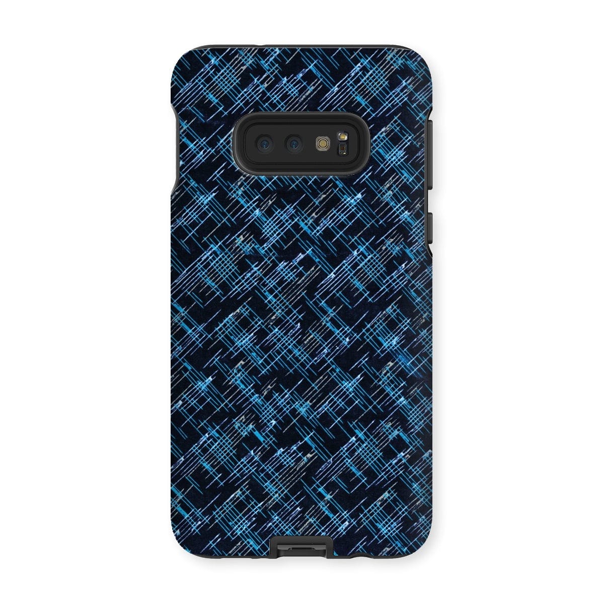 Casezest Mobile Phone Case for Samsung Galaxy S10E / Matte Inverted Petri Lines Design