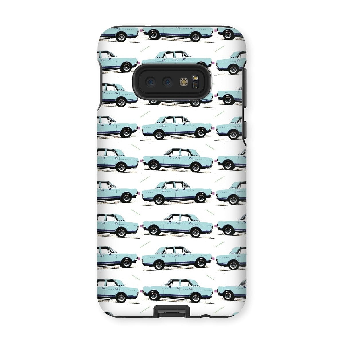 Casezest Mobile Phone Case for Samsung Galaxy S10E / Matte Malibu Sedan Design