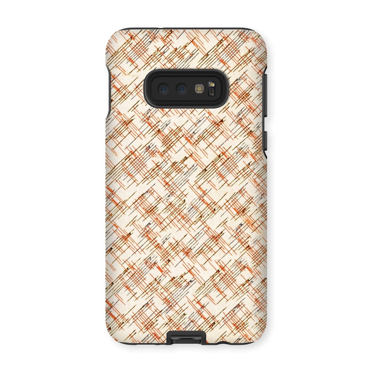 Casezest Mobile Phone Case for Samsung Galaxy S10E / Matte Petri Lines Design