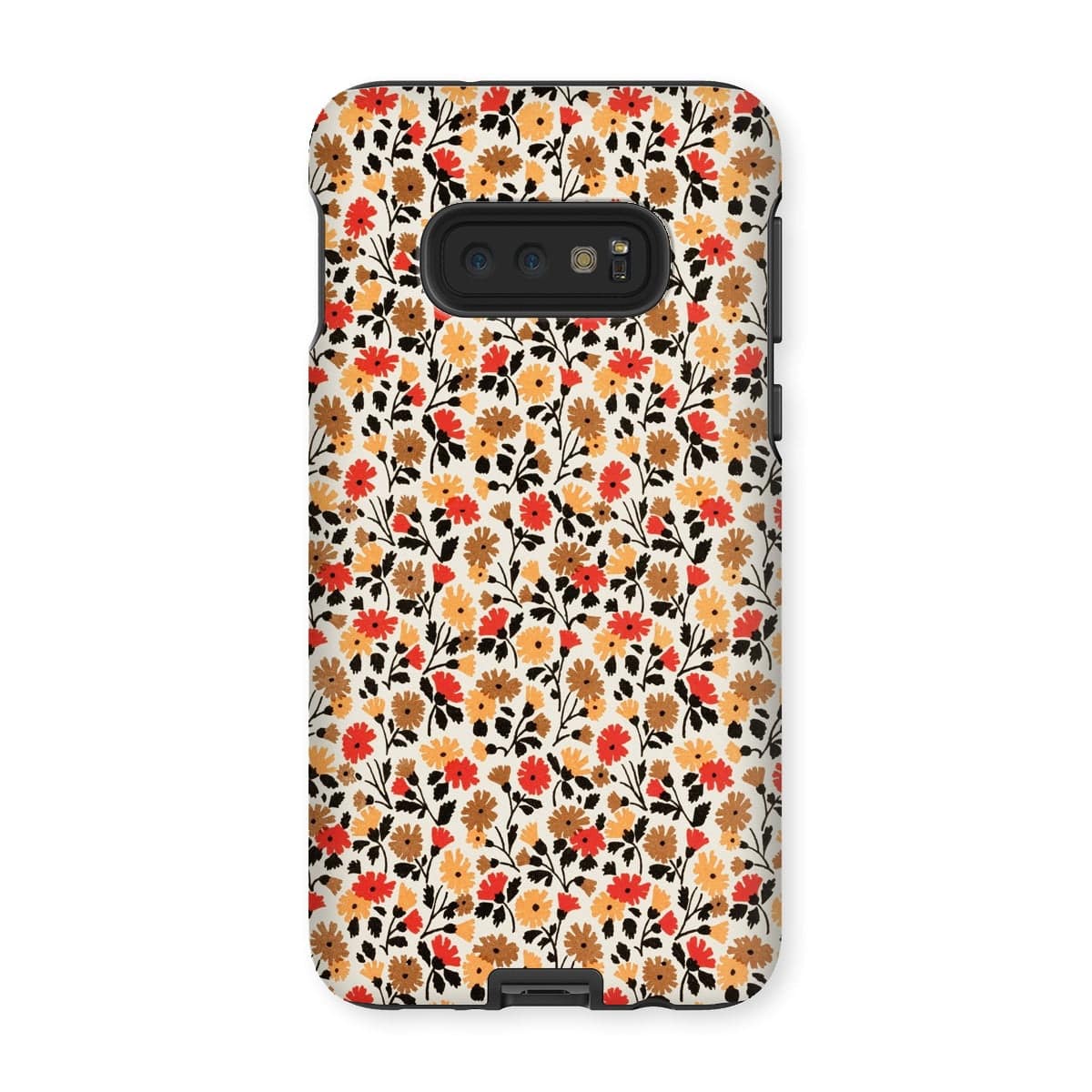 Casezest Mobile Phone Case for Samsung Galaxy S10E / Matte Small Flower Art Design