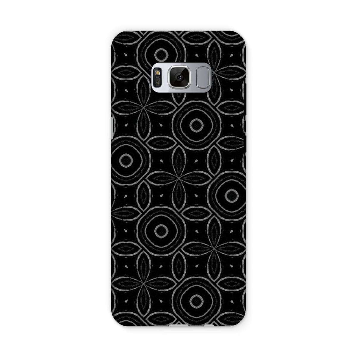 Casezest Mobile Phone Case for Samsung Galaxy S8 / Matte Dark Petal Circle Design