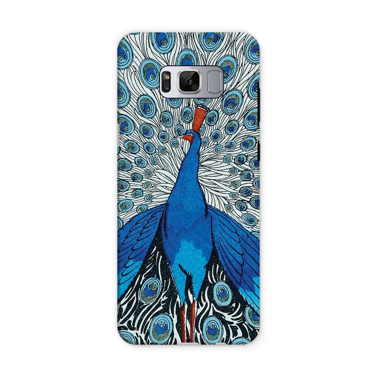 Casezest Mobile Phone Case for Samsung Galaxy S8 / Matte Fancy Peacock Design