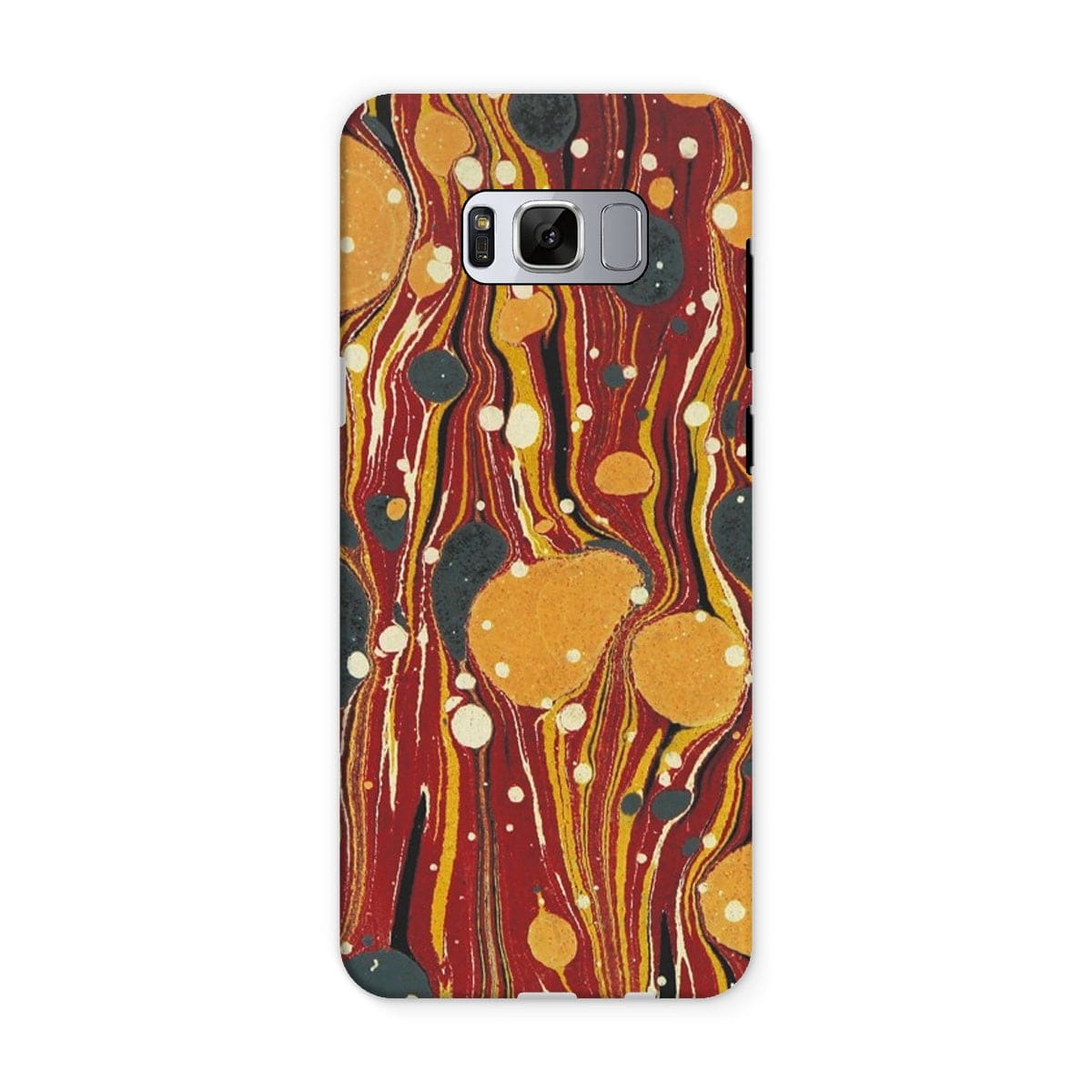 Casezest Mobile Phone Case for Samsung Galaxy S8 / Matte Pope Painted Paper Design