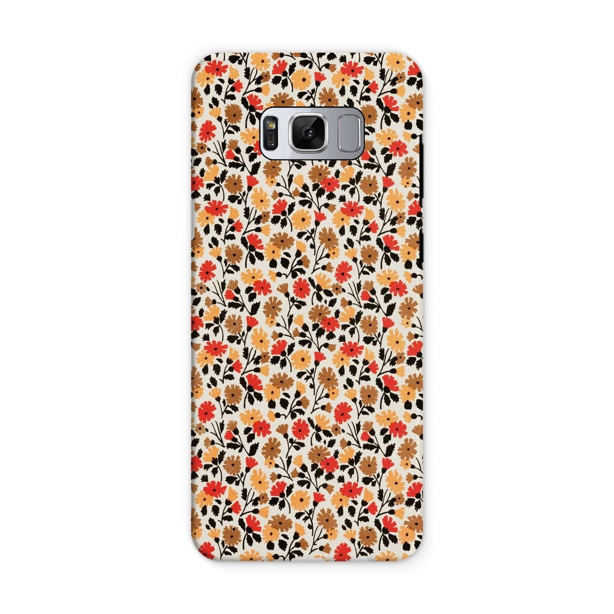 Casezest Mobile Phone Case for Samsung Galaxy S8 / Matte Small Flower Art Design