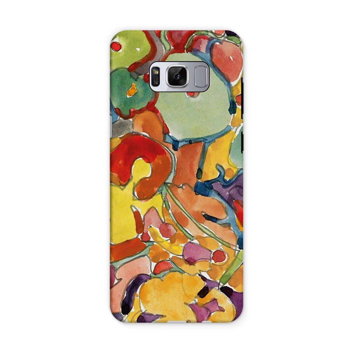 Casezest Mobile Phone Case for Samsung Galaxy S8 / Matte Stolk Flowers Design