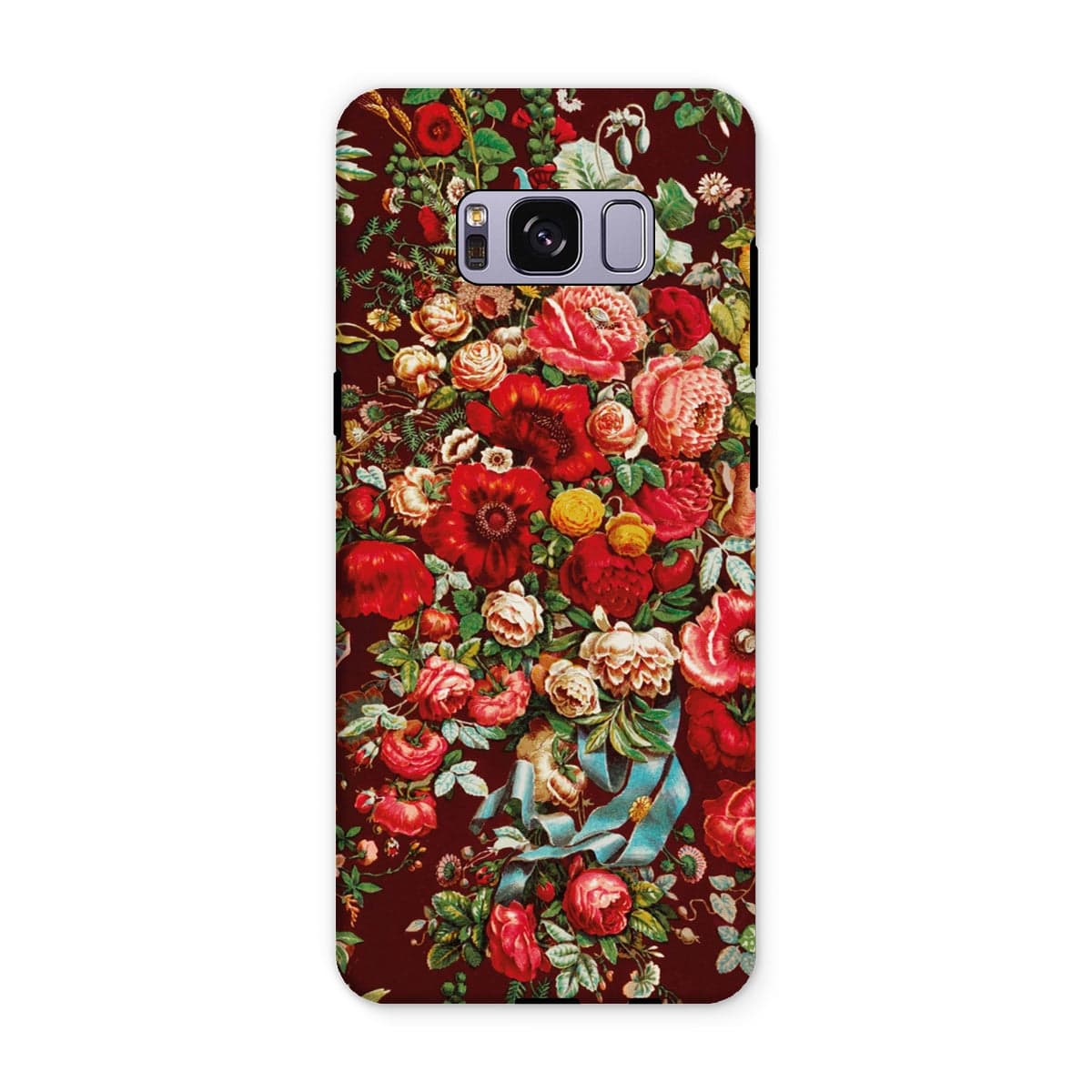 Casezest Mobile Phone Case for Samsung Galaxy S8 Plus / Matte Chintz Bouquet Design