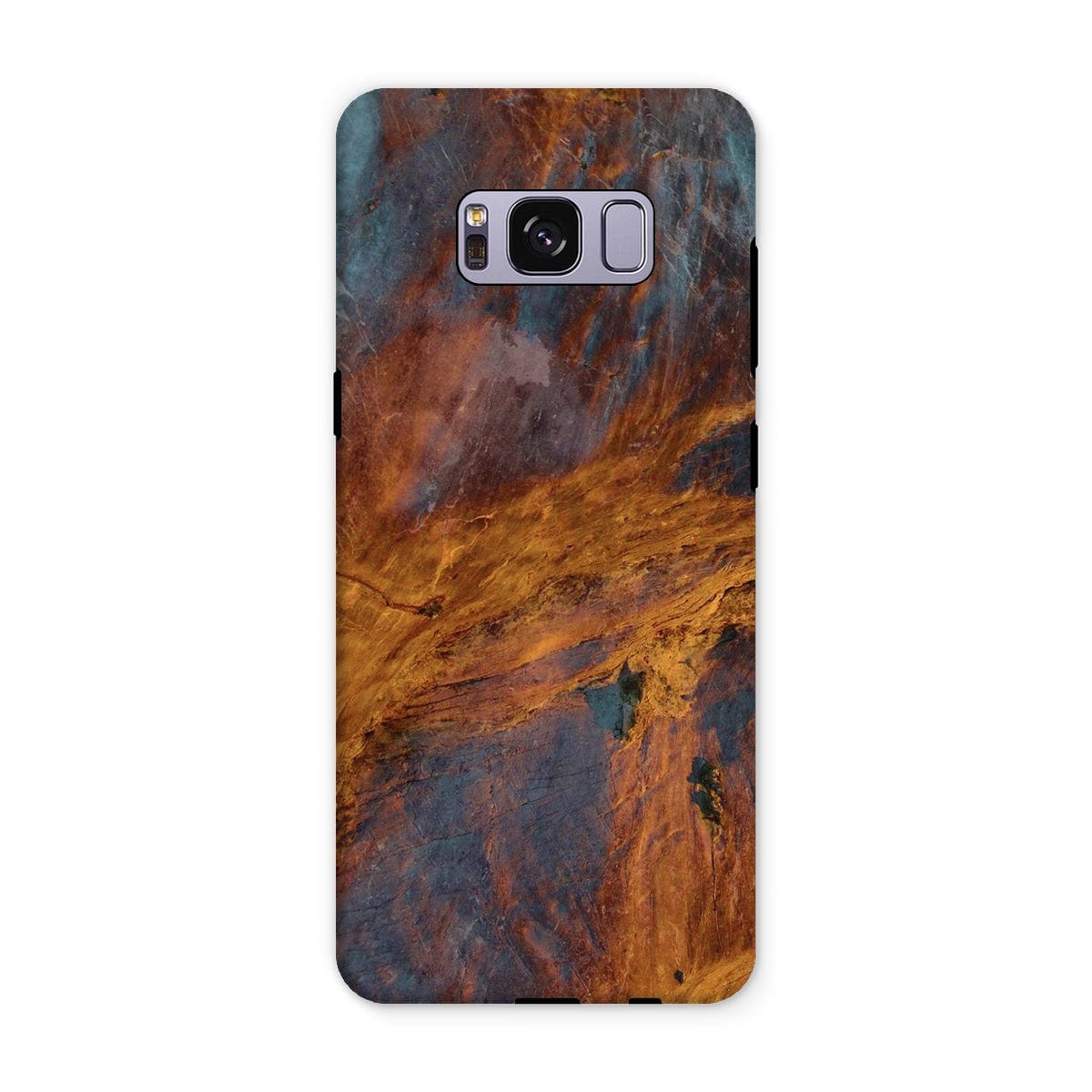 Casezest Mobile Phone Case for Samsung Galaxy S8 Plus / Matte Golden Rock Design