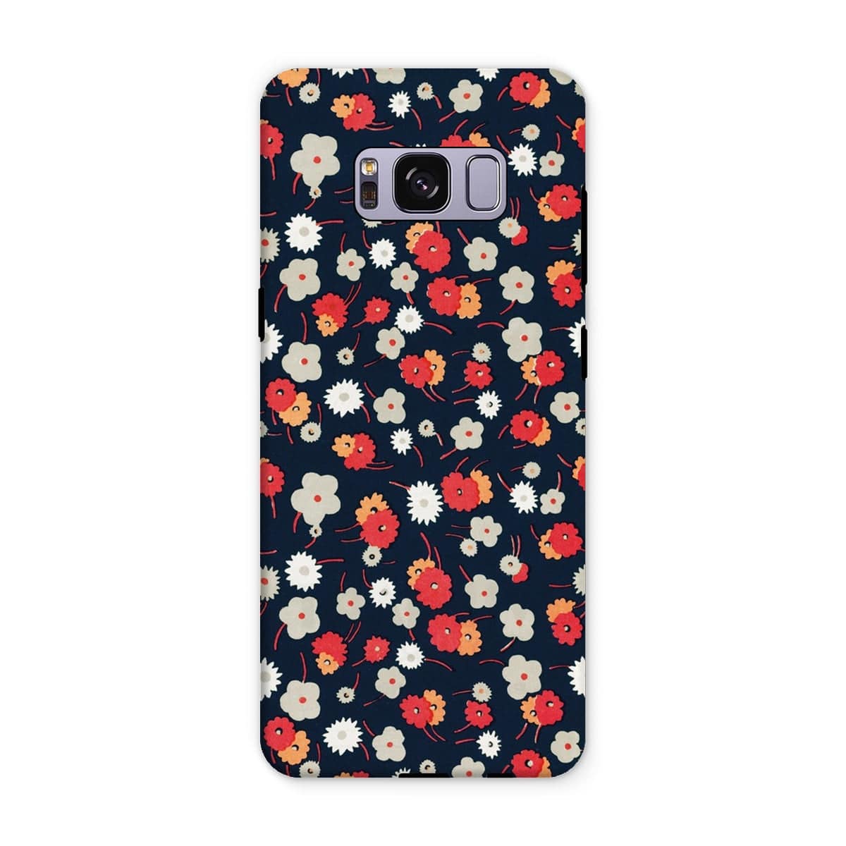 Casezest Mobile Phone Case for Samsung Galaxy S8 Plus / Matte Goy Flowers Design