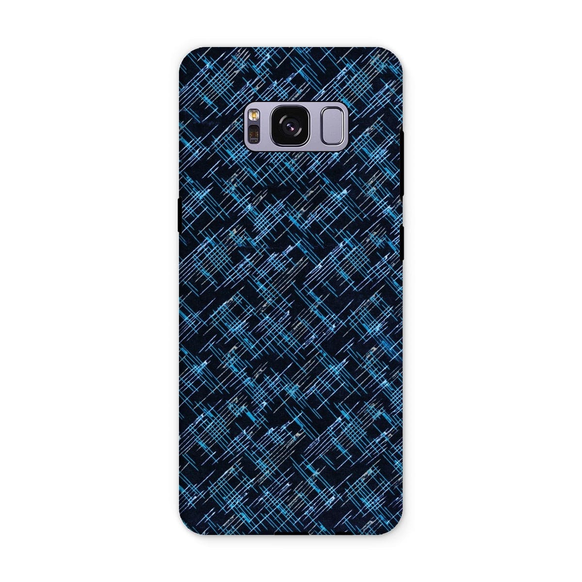 Casezest Mobile Phone Case for Samsung Galaxy S8 Plus / Matte Inverted Petri Lines Design