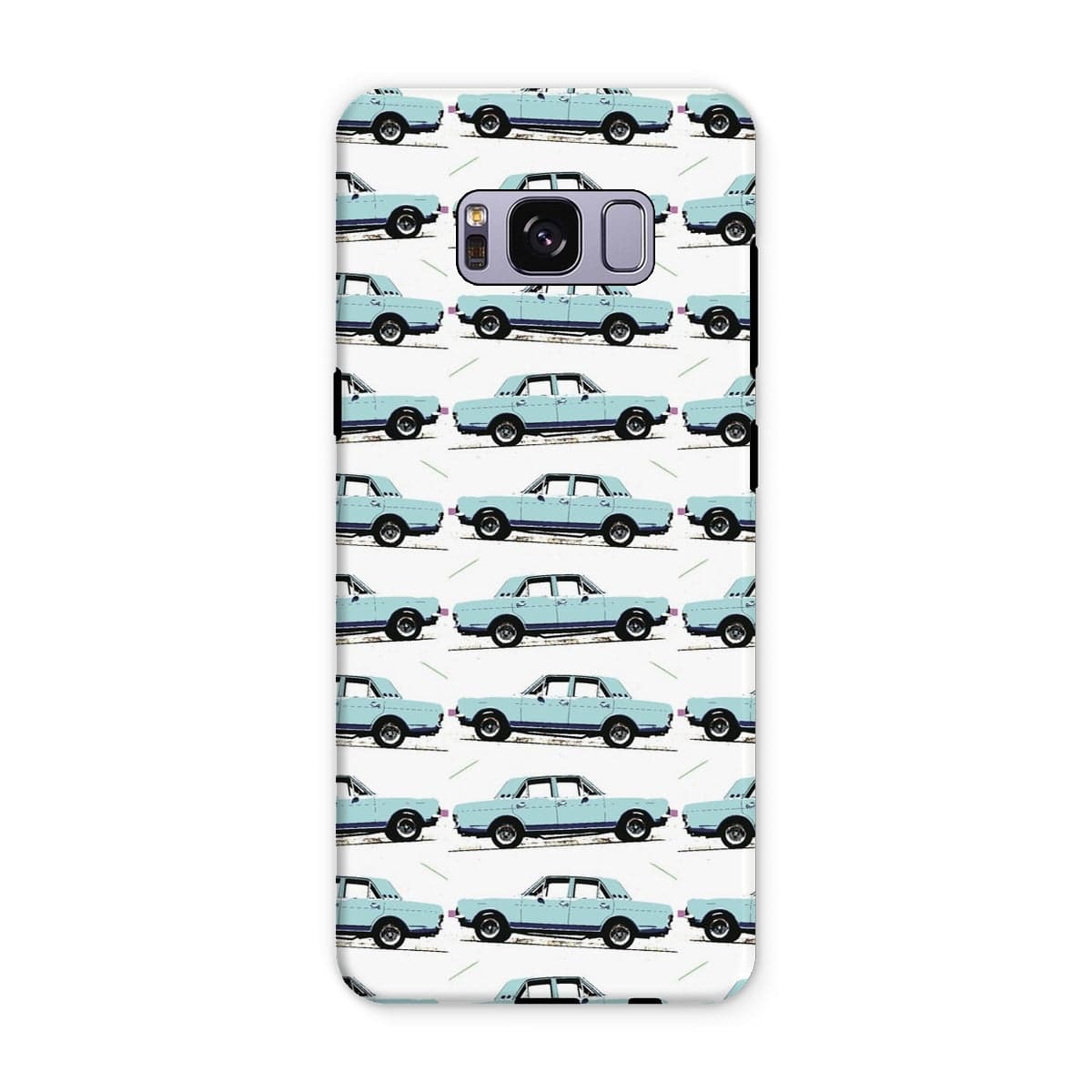 Casezest Mobile Phone Case for Samsung Galaxy S8 Plus / Matte Malibu Sedan Design