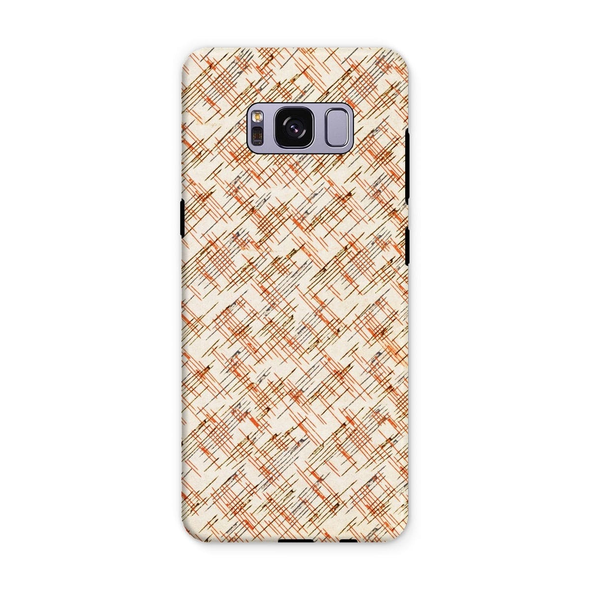 Casezest Mobile Phone Case for Samsung Galaxy S8 Plus / Matte Petri Lines Design