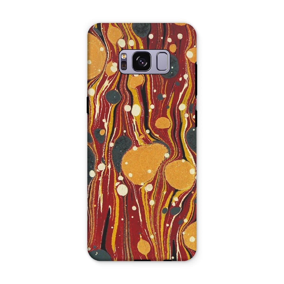 Casezest Mobile Phone Case for Samsung Galaxy S8 Plus / Matte Pope Painted Paper Design