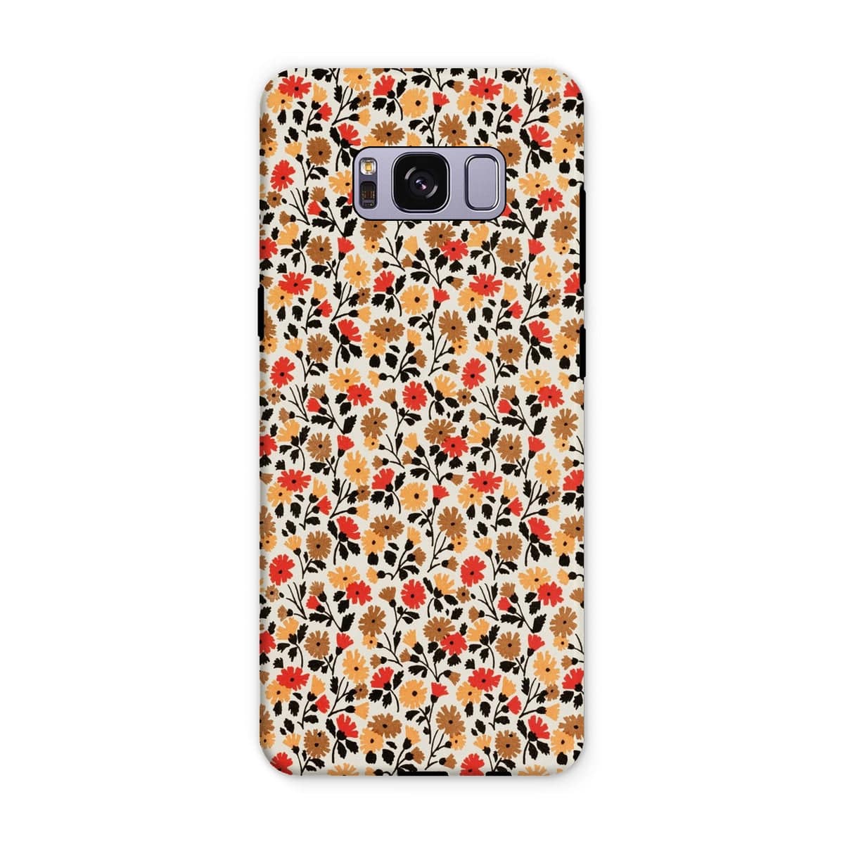 Casezest Mobile Phone Case for Samsung Galaxy S8 Plus / Matte Small Flower Art Design